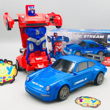 Electric Deformation Classic Spray Car With Light & Sound